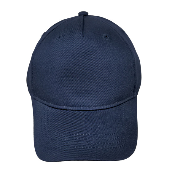 H&M Boy's Snapback Hat Blue Size 4T/6X Blank 100% Cotton W/Tags - Picture 1 of 8